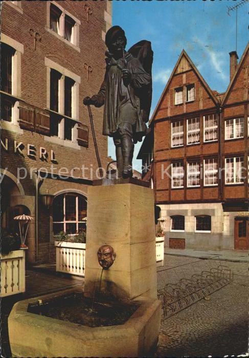 Muenster Westfalen Der Kiepenkerl