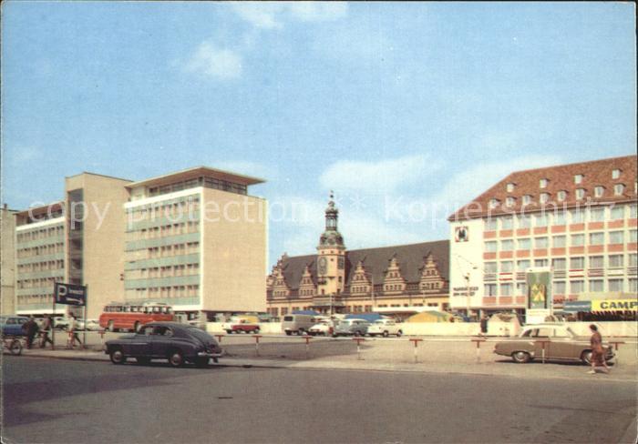 LEIPZIG Sachsen Rathaus Messehaus am Markt Messehaus