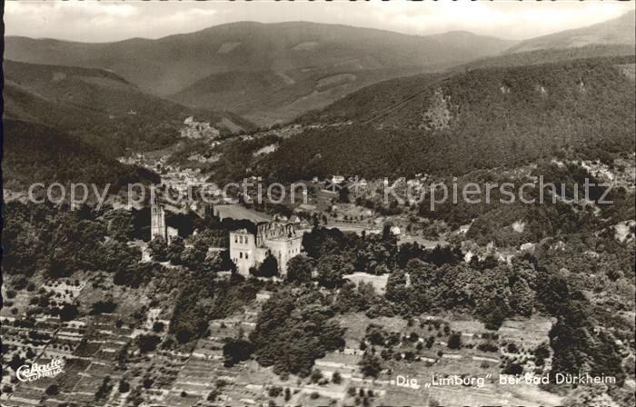 Bad Duerkheim Die Limburg Fliegeraufnahme