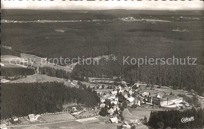 Friedenweiler mit Kindersanatorium Fliegeraufnahme