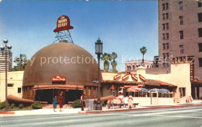 Los Angeles California Brown Derby Restaurant
