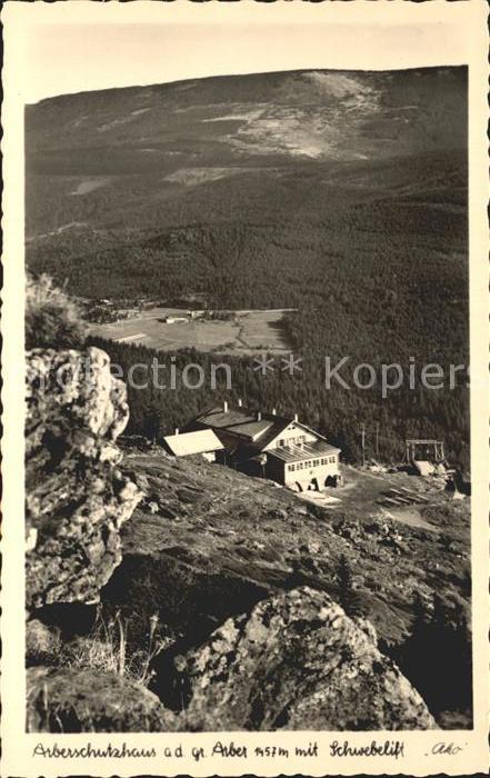 Arberschutzhaus mit Schwebelift