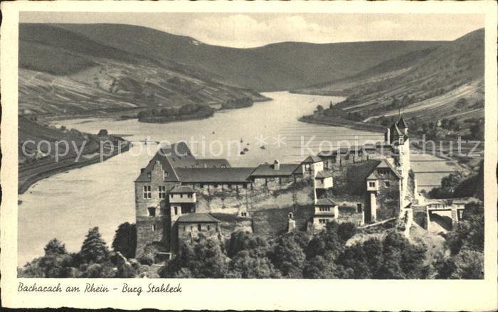 Bacharach Rhein Burg Stahleck