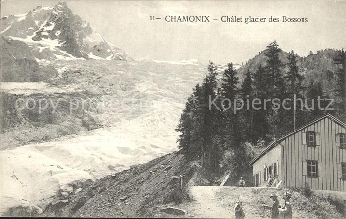 Chamonix Chalet glacier des Bossons