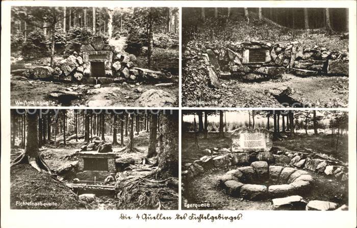 Fichtelgebirge Die 4 Quellen des Fichtelgebirges
