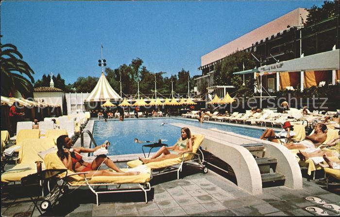 Beverly Hills California Beverly Hills Hotel Pool and Cabana Club