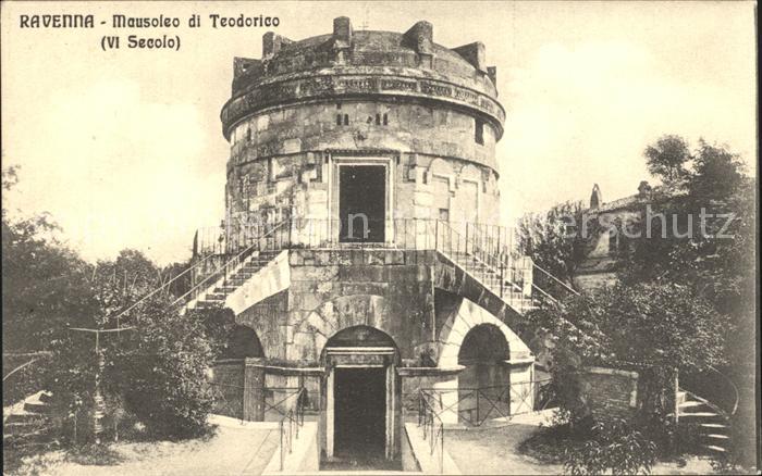 Ravenna Italia Mausoleo di Teodorico VI secolo