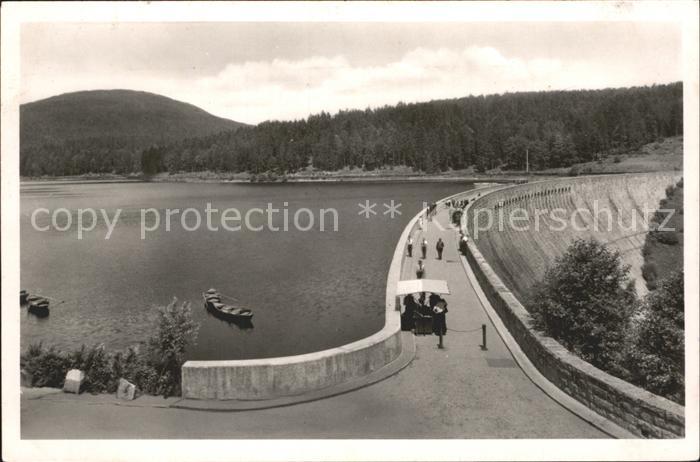 Forbach Baden Schwarzenbach Talsperre Sperrmauer Stausee