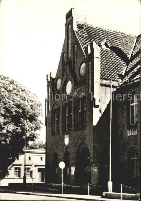 Gartz Oder Rathaus Giebel