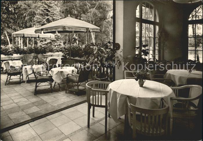 Wannsee Wintergarten Terrasse Haus am Kleinen Wannsee Erholungsheim der Deutsche