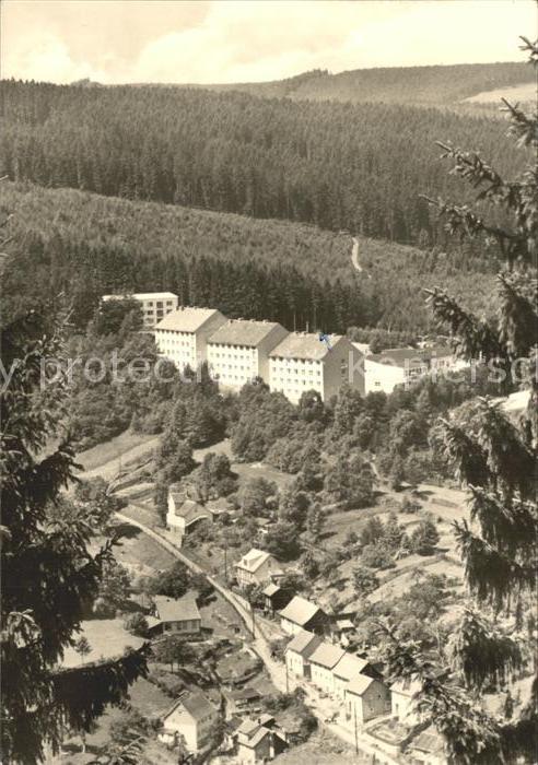 Luisenthal Blick vom Kienberg FDGB Erholungsheim