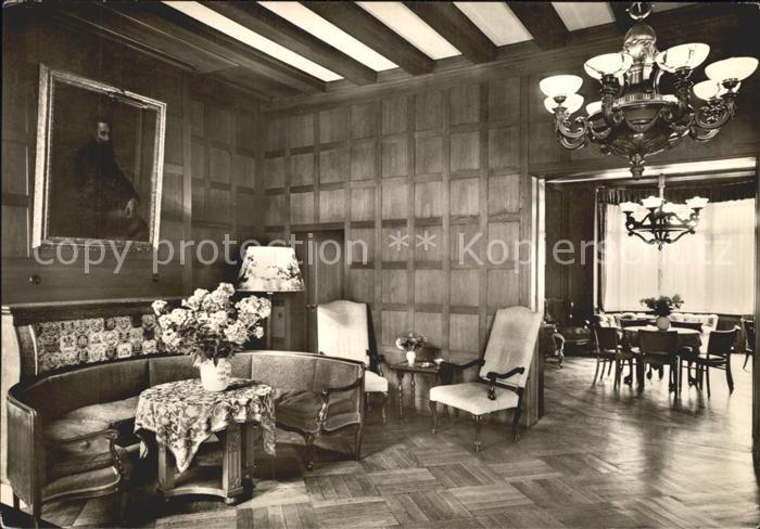 Wannsee Aufenthaltsraum Haus am Kleinen Wannsee Erholungsheim Deutsche Postgewer