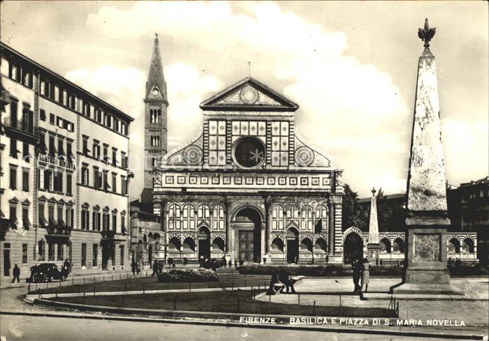 Firenze Florenz Basilica e Piazza di S Maria Novella Monumento