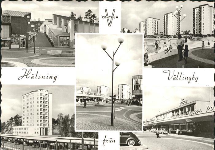 Vaellingby Centrum Hochhaeuser Einkaufspassage