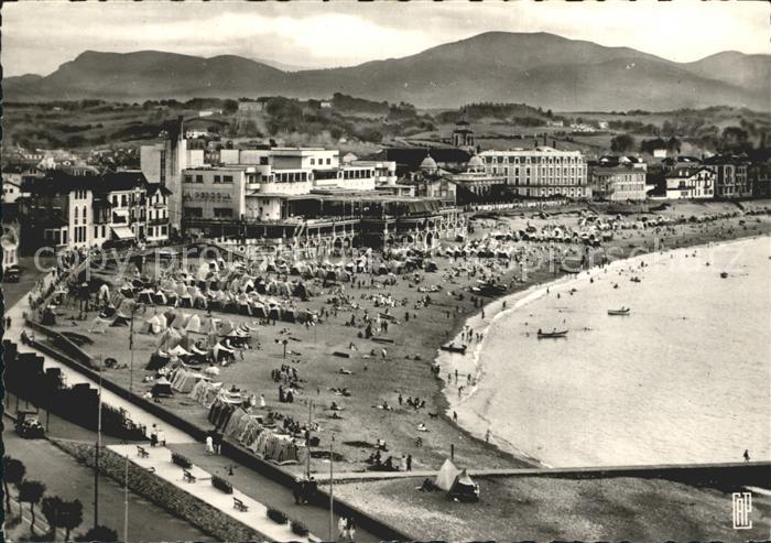 Saint-Jean-de-Luz Vue generale de la plage