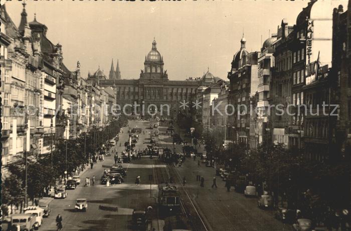 Prag Prahy Prague Wenzelsplatz