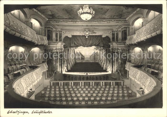 Schwetzingen Schlosstheater 18. Jhdt. Nikolaus von Pigage Kurfuerst Karl Theodor