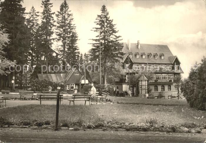 Baerenburg Sachsen Omnibushalteplatz Erholungsheim Friedenswacht