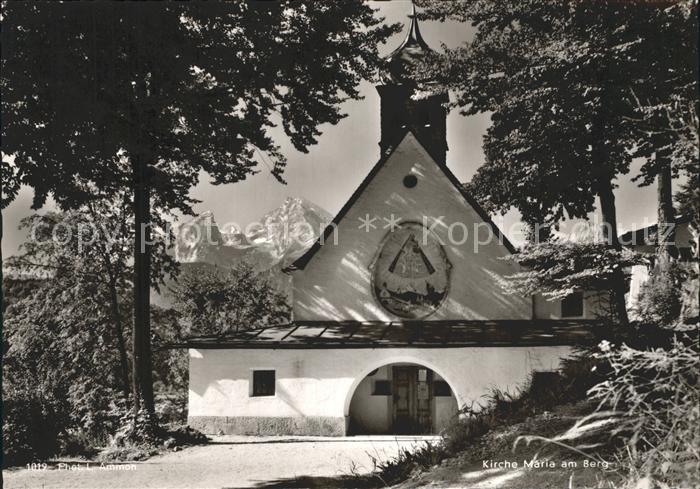 BERCHTESGADEN Bayern Kirche Maria am Berg