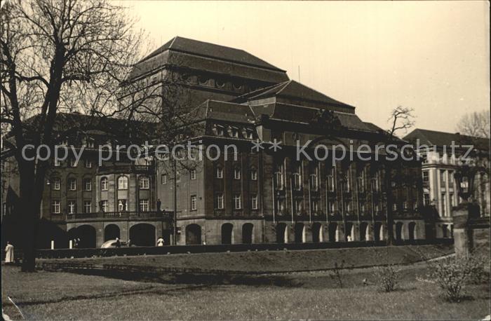 DRESDEN Elbe Grosses Haus Schauspielhaus