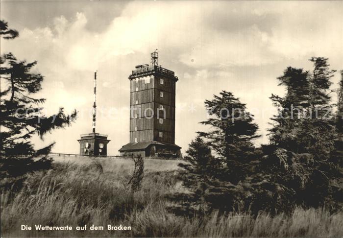 Brocken Harz Wetterwarte