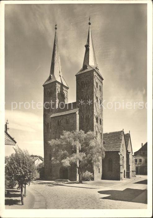 Hoexter Weser Pfarrkirche St Kiliani 12. Jhdt.