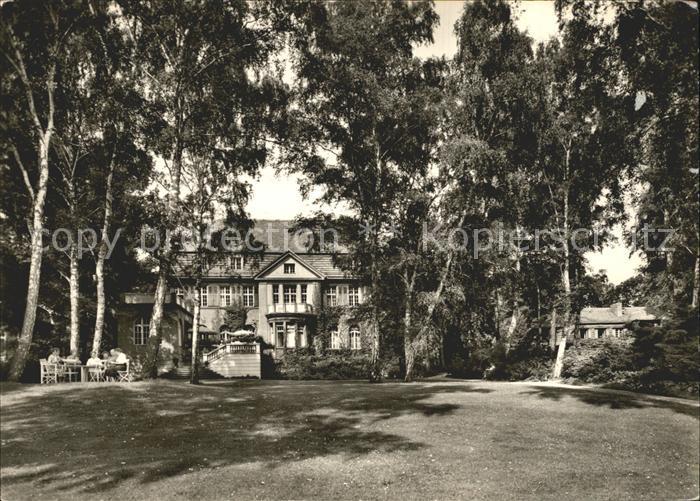 Wannsee Park Haus am Kleinen Wannsee Erholungsheim Deutsche Postgewerkschaft