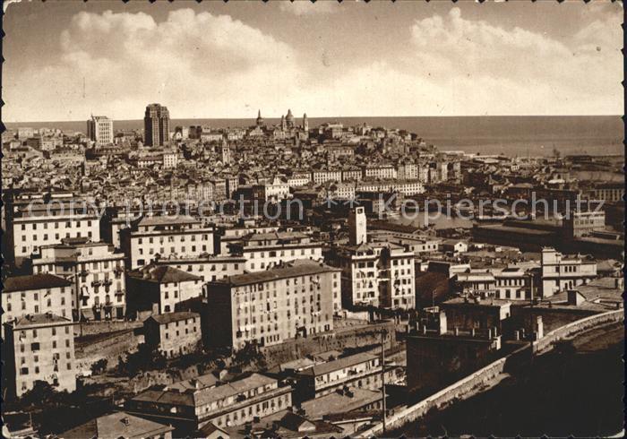 Genova Genua Liguria Panorama