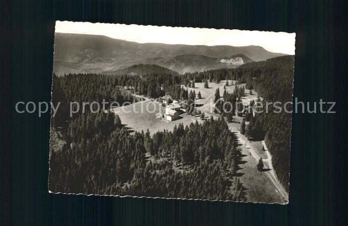 Oppenau Hoehenhotel Zuflucht Fliegeraufnahme