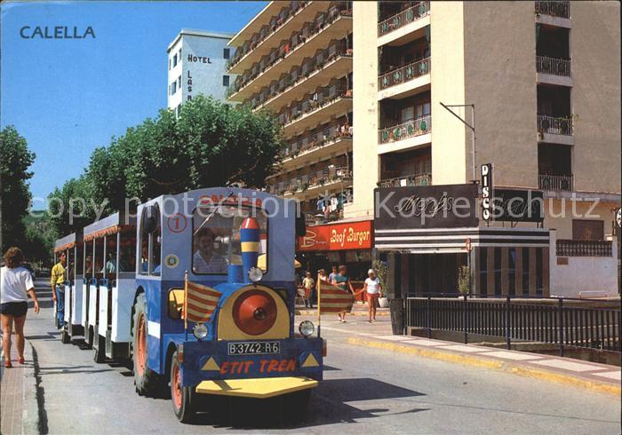 Calella Paseo Maritimo Touristenbahn