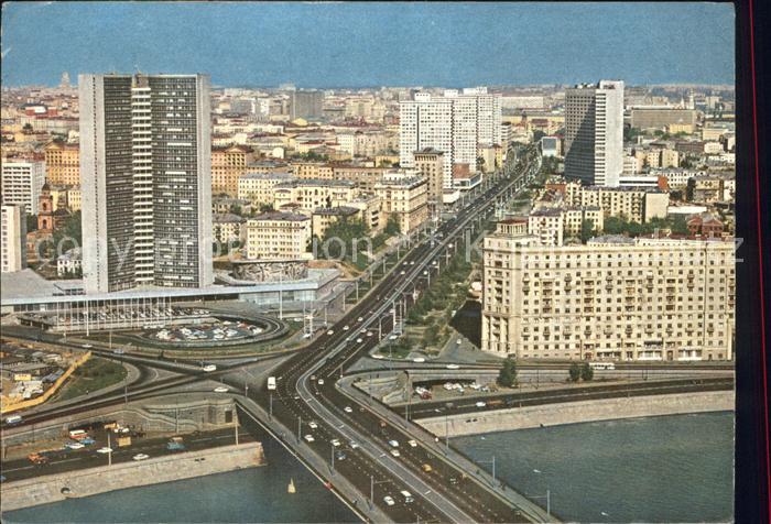 Moscow Moskva Kalinin Strasse