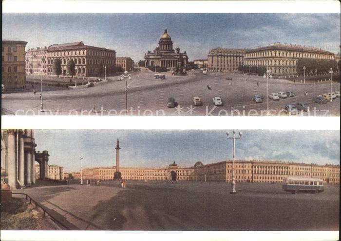 St Petersburg Leningrad Isaaksplatz Schlossplatz