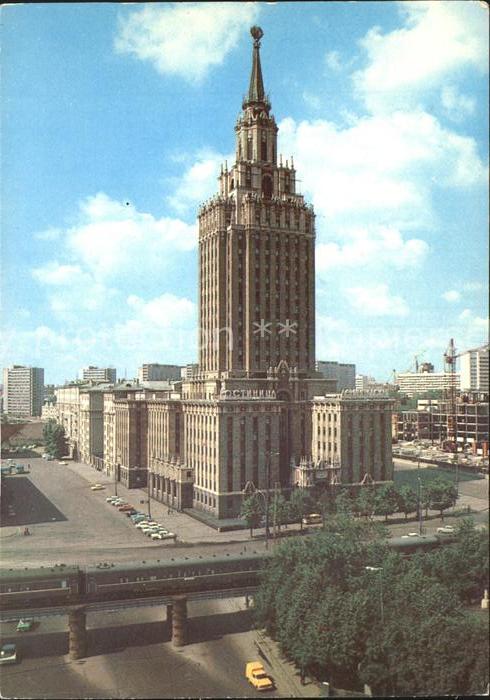 Moscow Moskva Hotel Leningradskaja