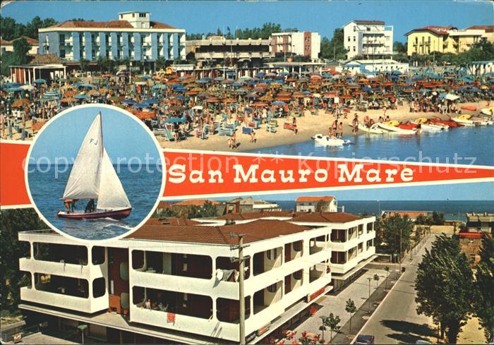 San Mauro Mare Hotels Strand Segelboot
