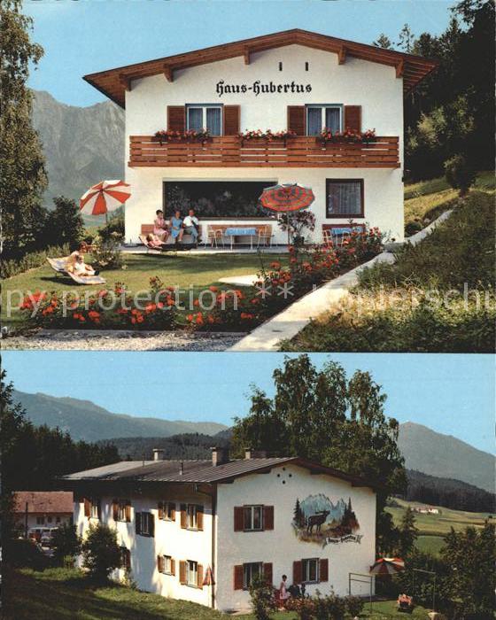 Aldrans Haus Hubertus Gaestehaus Fassadenmalerei