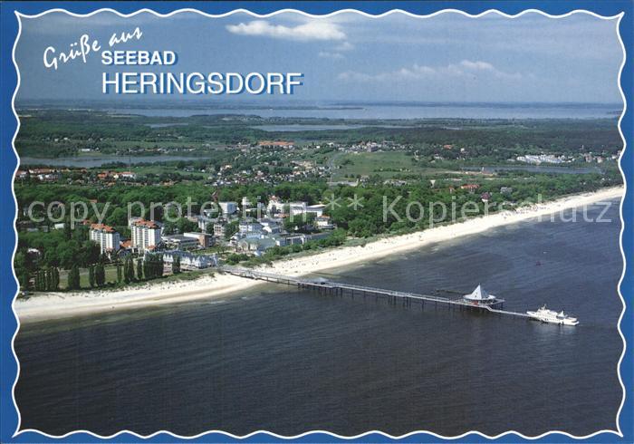Heringsdorf Ostseebad Usedom Seebruecke Fliegeraufnahme
