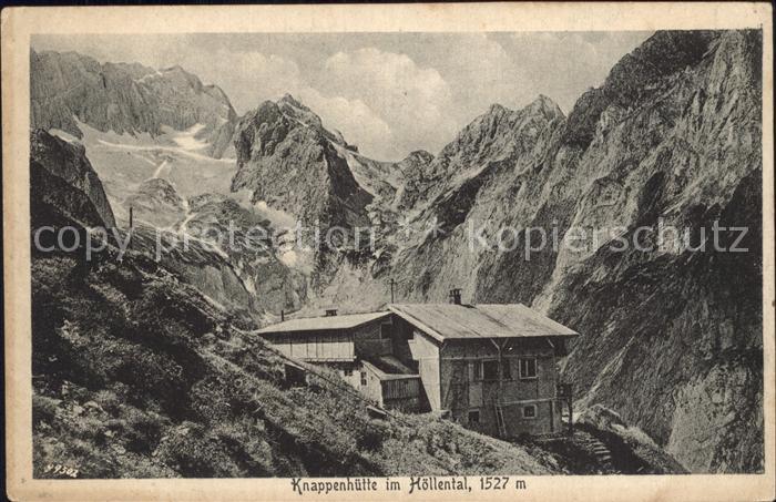 Knappenhuette im Hoellental