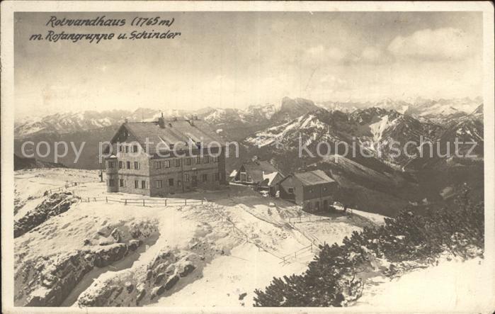 Rotwandhaus mit Rofangruppe und Schinder