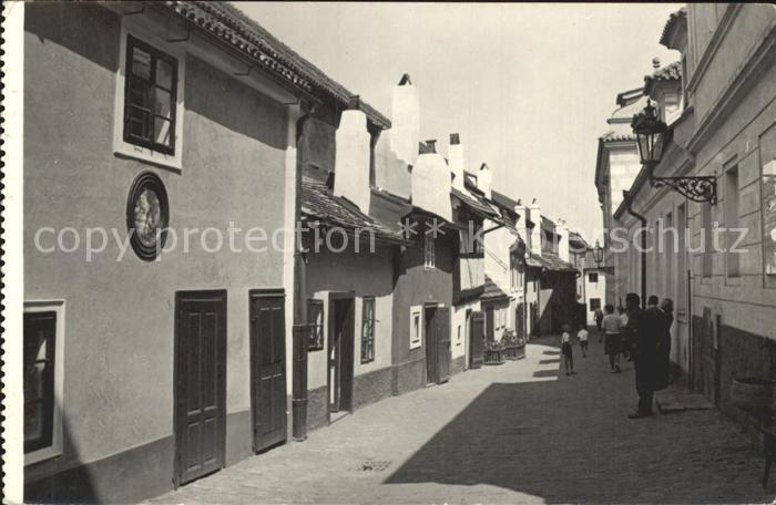 Praha Prahy Prague Das Goldene Gaesschen