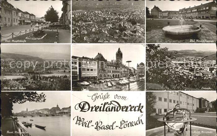 Weil Rhein Dreilaendereck Basel Loerrach