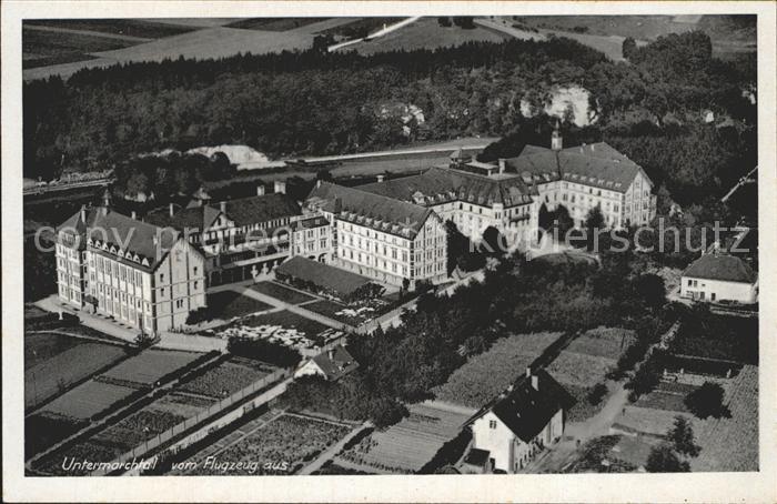 Untermarchtal Donau Fliegeraufnahme