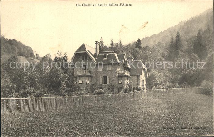 Sewen Un Chalet au bas du Ballon d Alsace