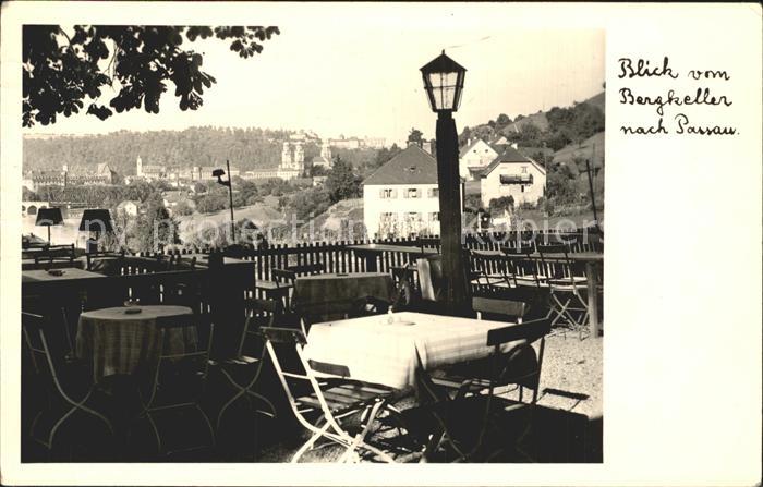 PAssAU Bayern Bergkeller Gartenrestaurant