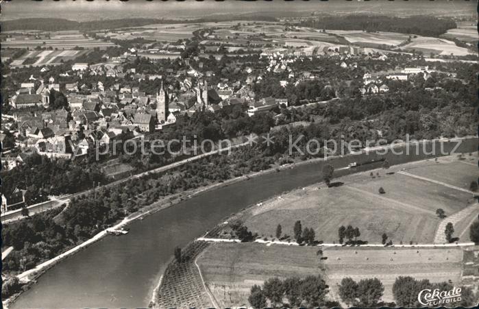 Bad Wimpfen Fliegeraufnahme Neckarpartie