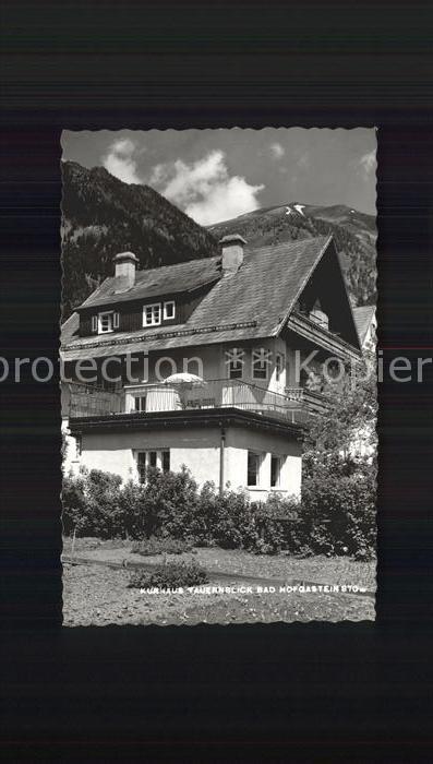 Bad Hofgastein Kurhaus Tauernblick