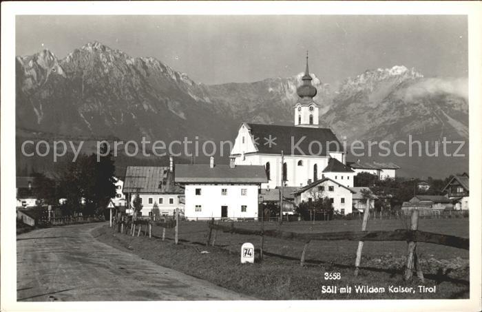 Soell Tirol mit Wildem Kaiser