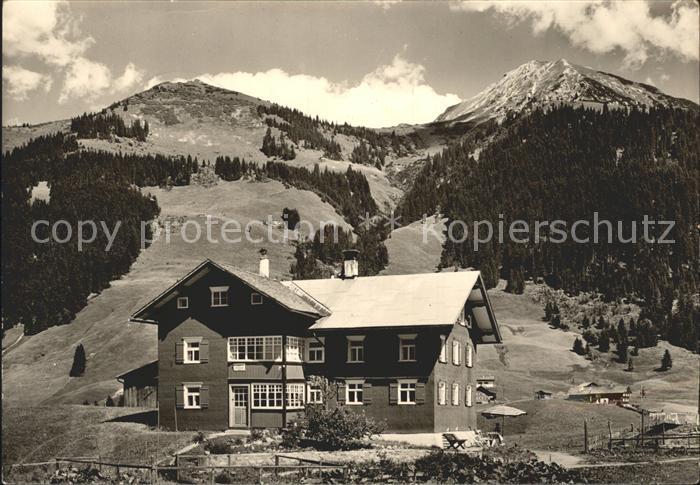 Kleinwalsertal Mittelberg Haus Moosbrugger