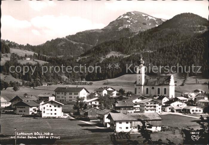 Soell Tirol Mit Hoher Salve