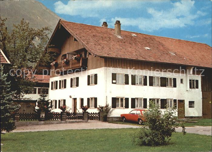 Pfronten Ostallgaeu Bayern Wohnhaus