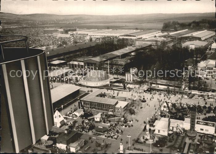 HANNOVER CITY Messe Blick vom Hermes-Turm